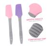 HAPINARY 6pcs Guasha Tool for Body Silicone Wax Spatula Reusable Waxing Sticks Applicator for Hair Removal view 2