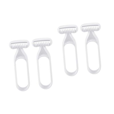 SOESFOUFU 4pcs Women Hair Trimmer Portable Leg and Underarm Shaver Precise Cutting Edges for Smooth Skin and Minimal Irritation Beauty Care Tool for Daily Use