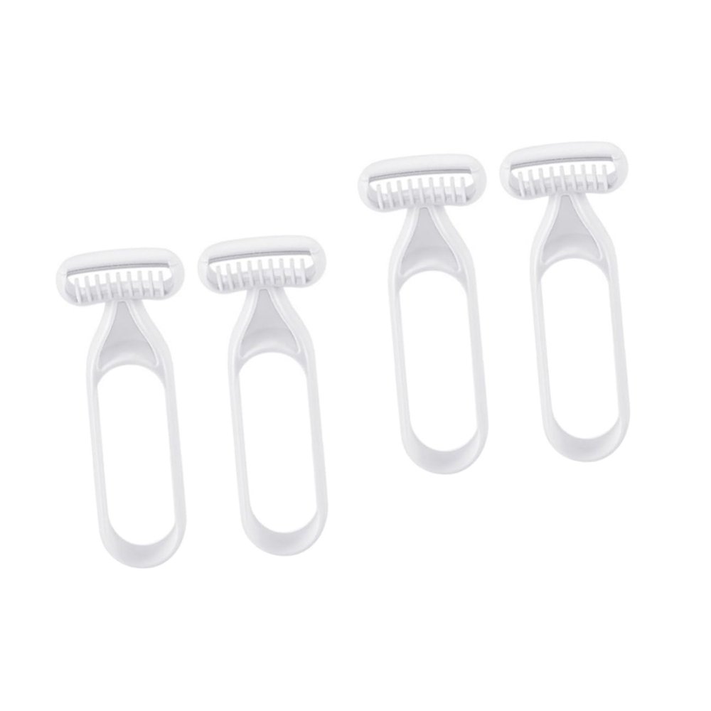 SOESFOUFU 4pcs Women Hair Trimmer Portable Leg and Underarm Shaver Precise Cutting Edges for Smooth Skin and Minimal Irritation Beauty Care Tool for Daily Use