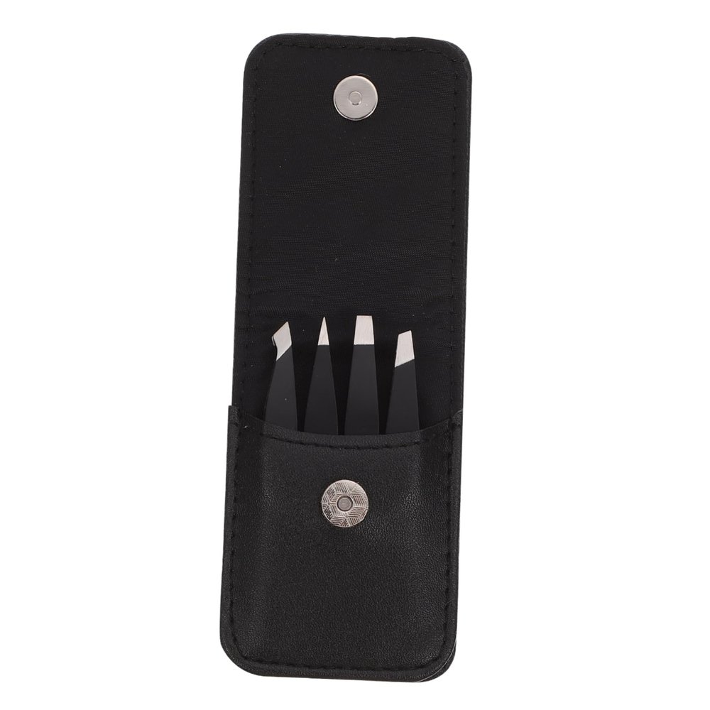 OSOLADY 20pcs Stainless Steel Eyebrow Tweezers for Precise Grooming and Shaping Tools for Home Eyebrow Styles