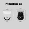 2 Pack Professional Detachable Hair Clipper Replacement Blades #2111 Blade Compatible with Wahl Mag Trimmers 8841/8143 /8700- Fits Professional Barbers and Stylists view 3