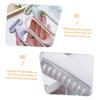 VINTORKY 4pcs Portable Hair Remover Tool for Women Safe Underarm Leg Shaver Skin-Friendly Precision Trimmer for Daily Use Travel-Friendly Design Light Grey view 3