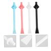 Ipetboom 12pcs Nose Wax Sticks Dual Purpose Applicator for Nostril Hair Removal in White and Black Easy to Use Nose Waxing Sticks for Men and Women view 2
