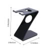 BELLIFFY Razor Stand Brush Holder Brush Stand Holder for Men Acrylic Professional view 2