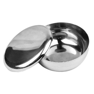 ASAKKURA Stainless Steel Shaving Bowl with Lid Durable Bubble Bowl for Men s Razor Accessory for Smooth Shaving and Easy Lathering