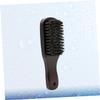 ASAKKURA Natural Bristle Beard Brush for Men Portable Beard Comb Mustache Brush view 4