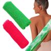 2PCS African Net Sponge, 30x12 Long Elastic Nylon African Exfoliating Net, Red and Green Washcloth, Absorbent Quick Drying African Net Cloth for Women Men view 1