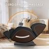 Massage Chair Full Body, Zero Gravity Massage Chair Recliner with Air Pressure, 6 Fixed Massage Rollers, Heating, Foot Roller, Bluetooth Speaker, for Home Office Men Women (Brown) view 4