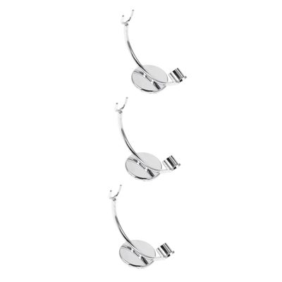 BIUDECO 3pcs Stand for Men Practical Bathroom Organizer and Shaving Tool Holder for Single and Brush Compact Lightweight Easy Storage for Bathroom and Toilet