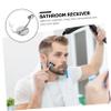 BIUDECO 3pcs Stand for Men Practical Bathroom Organizer and Shaving Tool Holder for Single and Brush Compact Lightweight Easy Storage for Bathroom and Toilet view 3