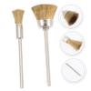 FOYTOKI 2sets Nail Drill Bits Wire Brush Cleaner Nail Drill Polishing Brush 4pcs*2 view 4
