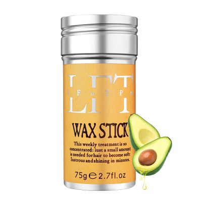 LFuTPm Hair Wax Stick, Nourishing Hair Styling Paste - Use to control flyaway edges for smooth hairstyles for men's, women's and children's hair styling, 2.7 Oz x 1