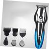 ASAKKURA 1pc USB Rechargeable Men Shaver and Trimmer Set Multi-Function Hair Cutting Kit with Nose Hair Compact Electric Clippers for Grooming Efficient Blades Travel-Friendly Design Black view 3