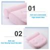 Bath Pillow, 3D Air Mesh Bathtub Spa Pillow Bath Backrests Pillows with 6 Suction Cups, Head, Back and Shoulder Support, Fits All Smooth Bathtub view 4