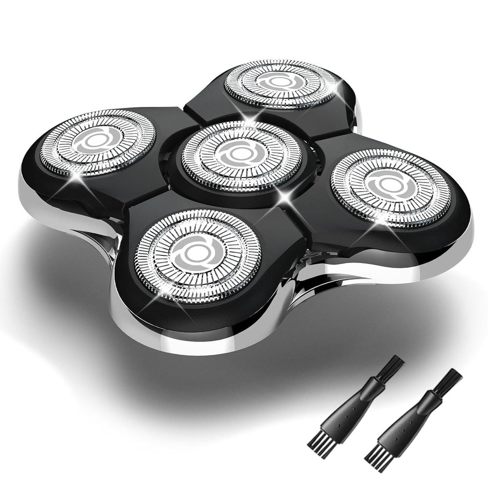 1Pack Shaver Replacement Head Compatible with Remington Balder Pro Head Shaver ModelSPR-XR7000,with 2 Sweeping Brush