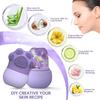 Episkeyy generic Ice Roller with Scrubber for Face Eyes and Neck to Brighten Skin & Enhance Your Natural Glow/Reusable Facial Treatment to Tighten & Tone Skin & De-Puff The Eye Area (Purple-PRIMIUM) view 3