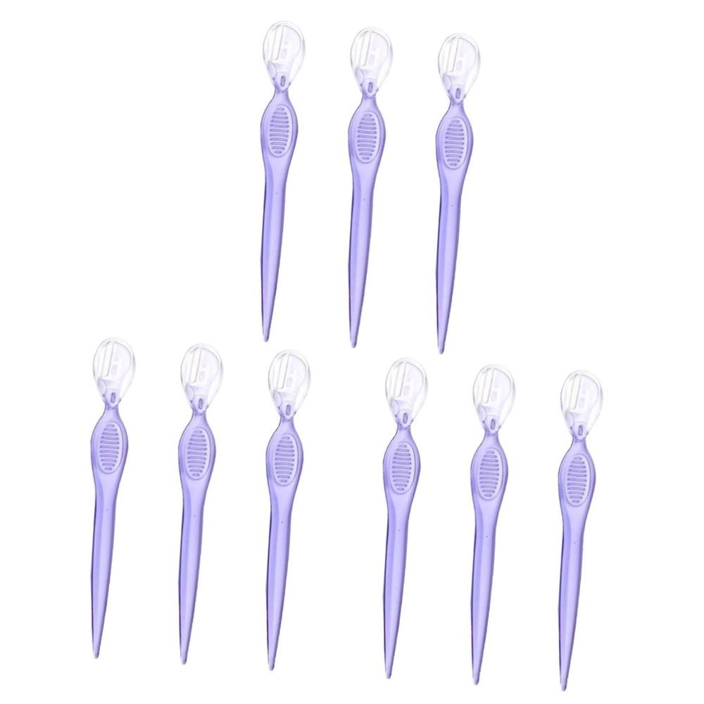 OSOLADY 9pcs Facial Razors Eyebrow Women Eyebrow Razors Precision Trimmer Beauty Tools Compact Design