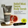 BRMUD Relief Mud Secret Body Scrub | ATEEZ Pick | Korean Body Wash Scrub Exfoliator for Ingrown Hair & Razor Bumps | After Waxing Care Feminine Wash w/Brown Sugar | for Sensitive Skin (6.34 fl oz) view 4
