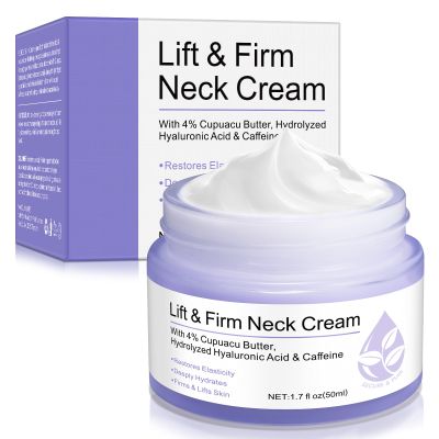 XIAMOFUZHOU Neck Firming Cream - 1.7 FL OZ Tightening & Lifting Neck Firming Moisturizer Lotion for Fine Line, Crepey Skin, Skin Care Moisturizer Restores Elasticity Face Cream