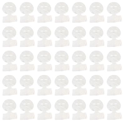 50 Pcs Pre-Cut Facial Paper Sheet Facial Mask Silk Face Mask Skin Care Sheet Skincare Paper Face Masks Spa For Salon Diy Cosmetic