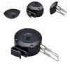 harayaa 20x Perm Bar Wire Hanging Box, Hair Curling Machine Fittings Wire Hanging Hook for Hairdresser, Black A view 3