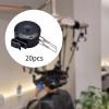 harayaa 20x Perm Bar Wire Hanging Box, Hair Curling Machine Fittings Wire Hanging Hook for Hairdresser, Black A view 4