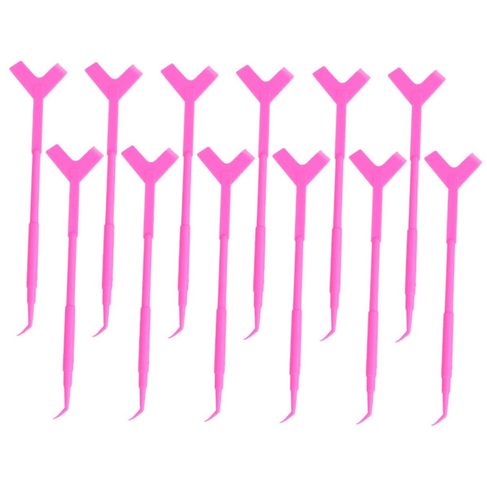ADOCARN 12pcs Perming Lift Rods Separator Kit Lash Brush for Curling Beauty Tools