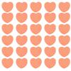 30 Pcs Heart Shaped Nail Buffer Nail Sponge File Double Sided Mini Nail Buffer Block for Natural Nails Pedicure Finger Nail Buffing Kit view 1