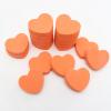 30 Pcs Heart Shaped Nail Buffer Nail Sponge File Double Sided Mini Nail Buffer Block for Natural Nails Pedicure Finger Nail Buffing Kit view 3