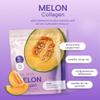 30Sachets/Pack(480g) Nourish Moisture Smooth Beautiful Skin [New Year Set 6 ] NkkSkin Melon Collagen Jelly Innovative France Set A315 By Thaigiftshop [Get Free Tomato Facial Mask] view 2