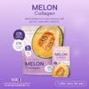 30Sachets/Pack(480g) Nourish Moisture Smooth Beautiful Skin [New Year Set 6 ] NkkSkin Melon Collagen Jelly Innovative France Set A315 By Thaigiftshop [Get Free Tomato Facial Mask] view 4