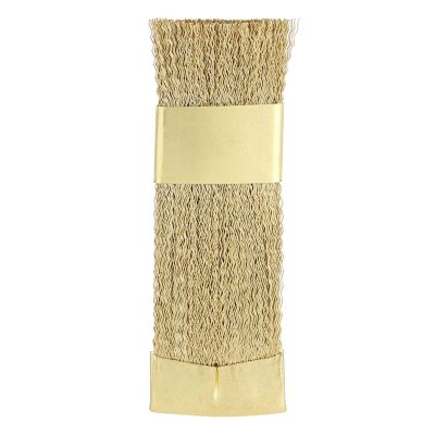 Art Bits Brush, Bit Metal Cleaner Brush Drill Bit Brush Drill Bit Brush Golden Color Copper Wire Drill Cleaner Manicure Accessories Practical Kit, Scrubber, Scrubber, Foil Nails Accessories For Home