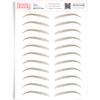 Brows by Bossy Studio & Co Temporary Eyebrow Tattoos Waterproof Eyebrow Stickers, False Tattoos Hair Like Peel Off Instant Transfer Brow chic tau view 1