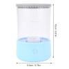 Electric Makeup Brush Cleaner 7000RPM USB Plug in, Automatic Makeup Brush Cleaner Machine and Dryer, Innovative Transparent Design, Two Cleaning Modes, Accommodate Various Brush view 2
