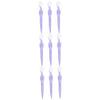 HAPINARY 9pcs Stainless Steel Eyebrow Non- Grip Portable Beauty Makeup Tools for Women Travel-Friendly Eyebrow Trimmers Transparent for Grooming and Shaping view 1