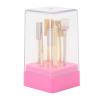 7-Piece Professional Nail Drill Set for Acrylic and Gel Nails, Electric Manicure Polish Removal and Grinding, Cuticle Drill Tips and Nail File view 1