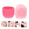 ASAKKURA Ice Facial Roller Mold Reusable Silicone Face Massage Tool for Reducing Puffiness Care Routine for Home Travel Use Pink view 3