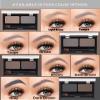 Eye Brow Powder for Women,2 Color Waterproof Eyebrow Powder Tinting Palette Light Brown Taupe Long-Lasting,Brow Fill&Sculpt Natural Eyebrow Contour Eyeshadow Mothers Gift with Brow Brush&Razor-01 view 3