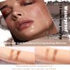 Eye Brow Powder for Women,2 Color Waterproof Eyebrow Powder Tinting Palette Light Brown Taupe Long-Lasting,Brow Fill&Sculpt Natural Eyebrow Contour Eyeshadow Mothers Gift with Brow Brush&Razor-01 view 4
