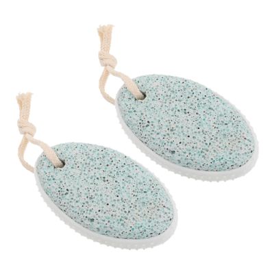 ADOCARN 2pcs Practical Foot Foot File Callus Removers Volcanic Stone Pedicure Tool