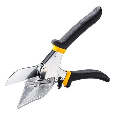 Angle diagonal scissors, right angle aluminum alloy cork knife 45 to 135 degrees multi angle scissors pad shearing machine, used for cutting various materials