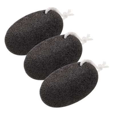 FOMIYES 3pcs Natural Pumice Stone for Feet and Hands Hard Skin Remover Home Use Exfoliator for Dead Skin and Corn Prevention Volcanic Lava Foot Care Tools