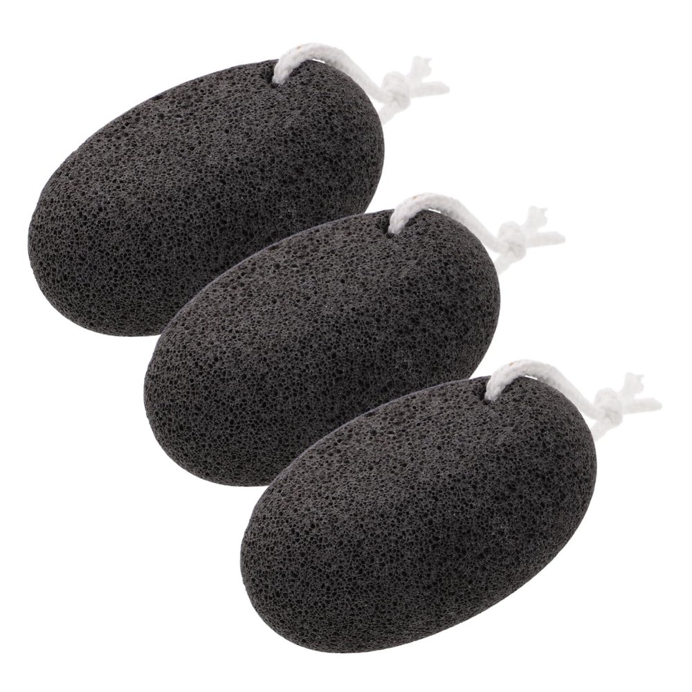 FOMIYES 3pcs Natural Pumice Stone for Feet and Hands Hard Skin Remover Home Use Exfoliator for Dead Skin and Corn Prevention Volcanic Lava Foot Care Tools