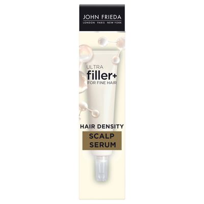 John Frieda ULTRAfiller+ Hair Density Scalp Serum for Fine Hair, Volumizing Hair Serum, Scalp Treatment for Thickening for Women and Men, 2 Oz