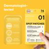 caraseoul Pimple Patches, 2 Size Hydrocolloid Acne Patch for Zits and Blemishes, Bakuchiol & Aloe Vera, Korean Skin Care, Easy to Use  Dermatology Tested view 3