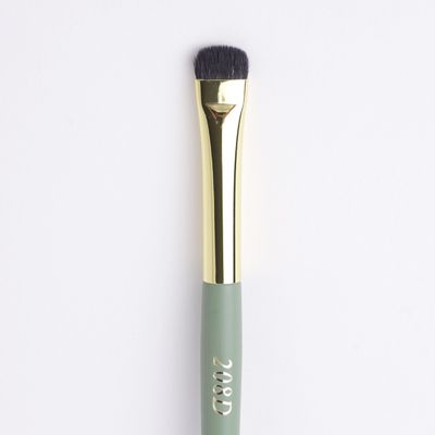 DR 208D Flat Eyeshadow Brush, Made with Natural Goat Hair, Makeup Brush Hair