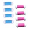 ADOCARN 8pcs Replacement Foot File Rollers for Electric Pedicure Tool Durable Dead Skin Heads Fit for Foot Care Convenient Cleaning Accessories view 1