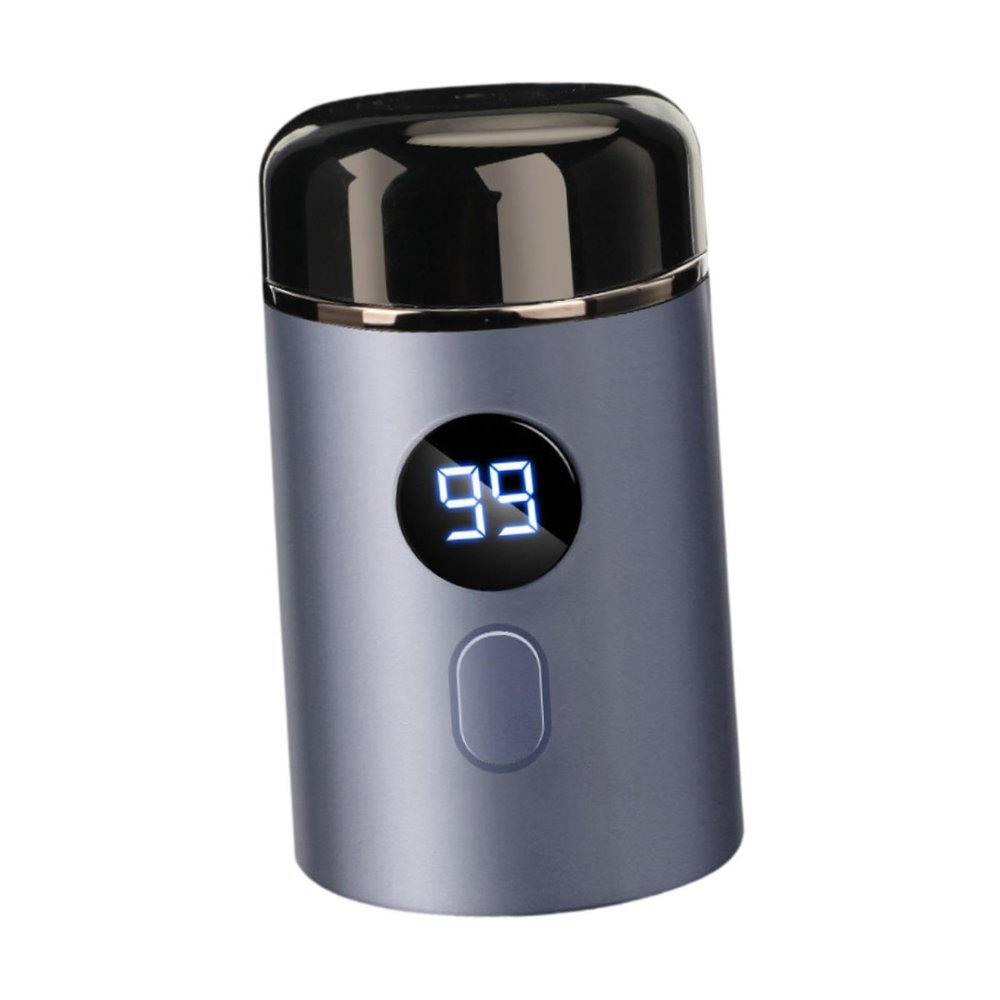 Kokiya Electric Shaver Facial Beard Trimmer Father's Day Gifts Mini Shaver Face Hair Shaver for Car Business Car Use Office Travel, blue
