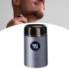 Kokiya Electric Shaver Facial Beard Trimmer Father's Day Gifts Mini Shaver Face Hair Shaver for Car Business Car Use Office Travel, blue view 2