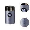 Kokiya Electric Shaver Facial Beard Trimmer Father's Day Gifts Mini Shaver Face Hair Shaver for Car Business Car Use Office Travel, blue view 4